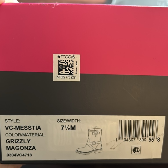 Vince Camuto brown combat boots - Picture 3 of 5